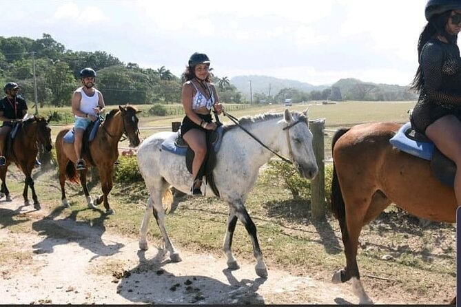 Cascade Blue Hole Tropical Waterfall & Horseback Riding - Transportation Options