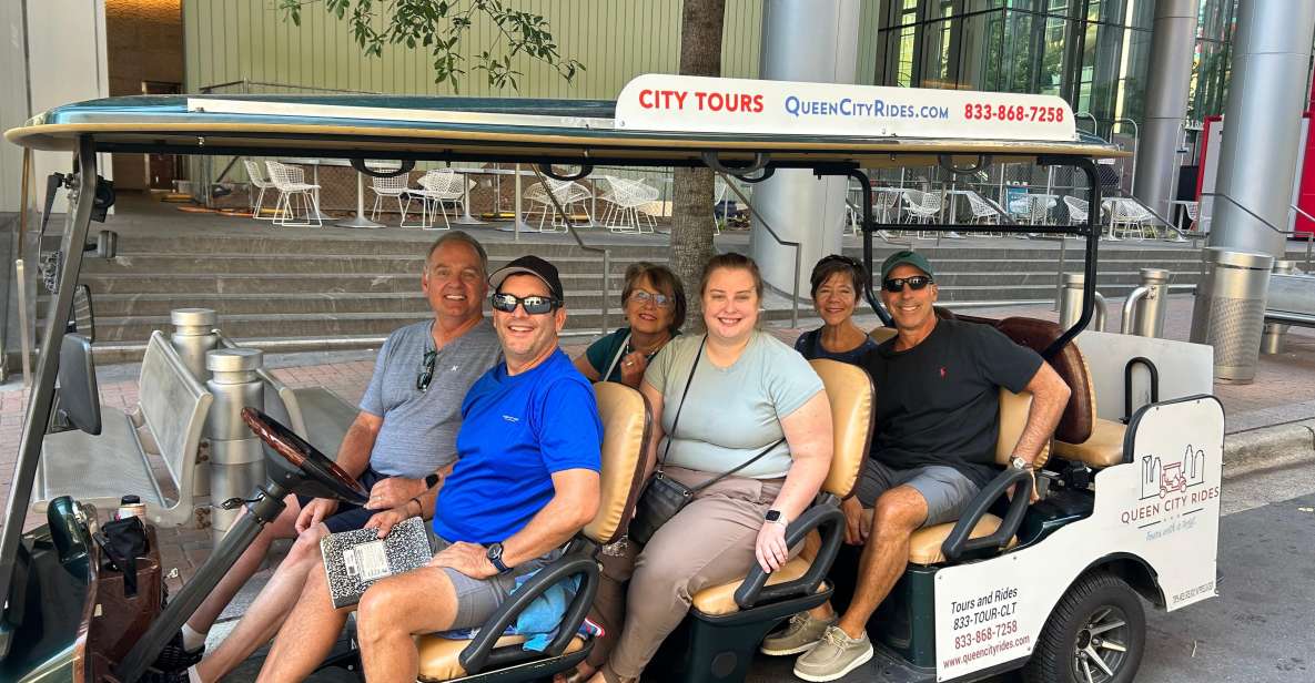 Charlotte: Historical City Tour on Eco-Friendly Cart - Highlights of the Tour