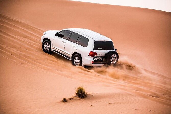 Dubia 4x4 Dune Bashing, Sandboarding, Camel Riding and Bbq Dinner - Meeting and Pickup