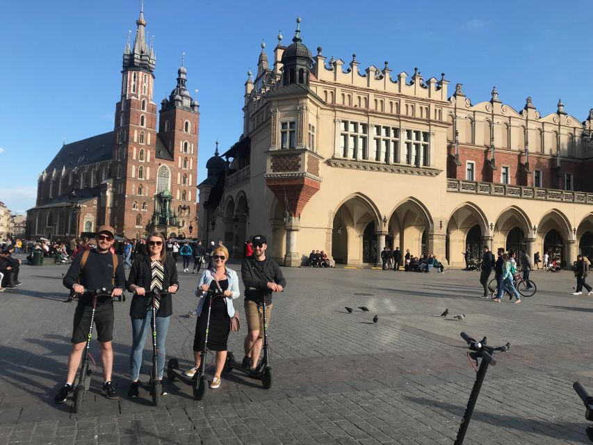 Electric Scooter Tour Krakow - Itinerary Highlights