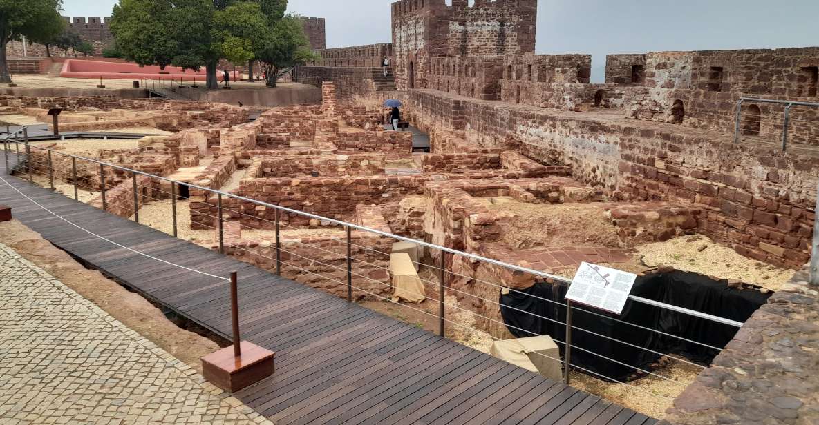 From Albufeira: Private Silves Castle Tour With Wine Tasting - Pickup & Dropoff