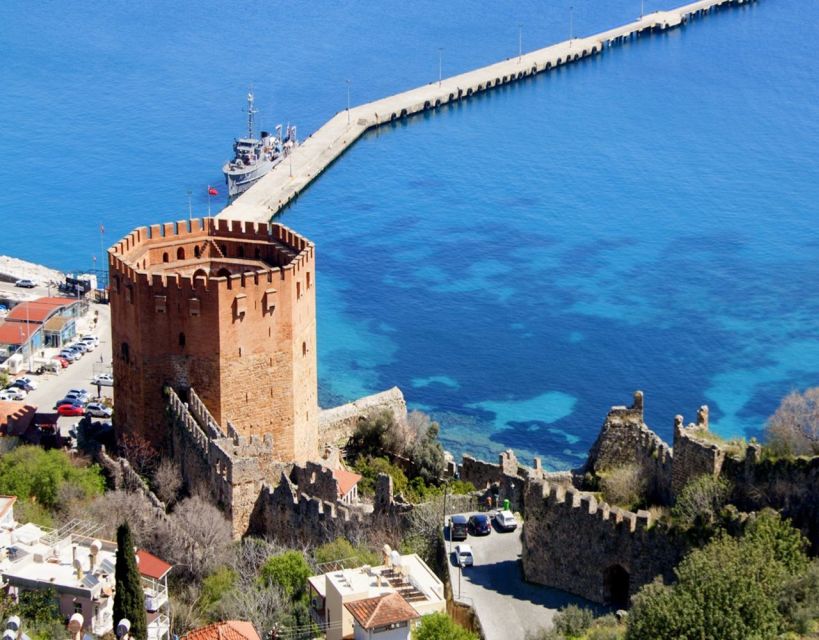 From City of Side: Alanya Tour With Lunch, Boat & Cable Car - Alanya Town Center