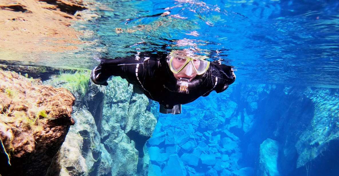 From Reykjavik: Silfra Snorkeling With Underwater Photos - Exploring the Underwater Continental Divide