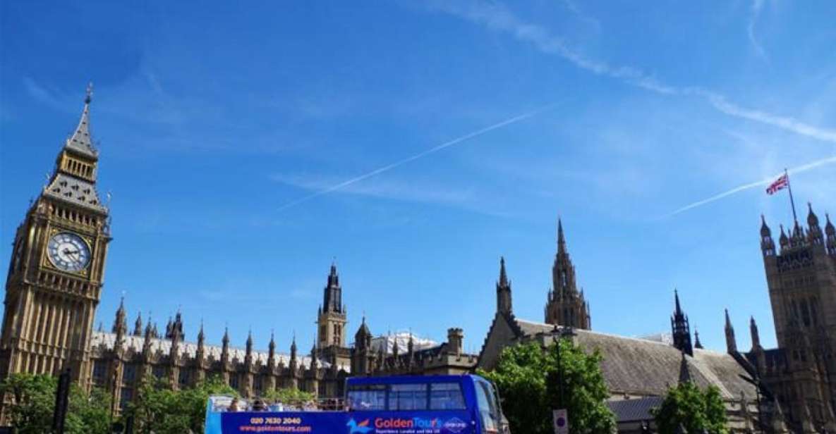 Hop-on Hop-off London Bus Tour & The London Eye - Tour Details