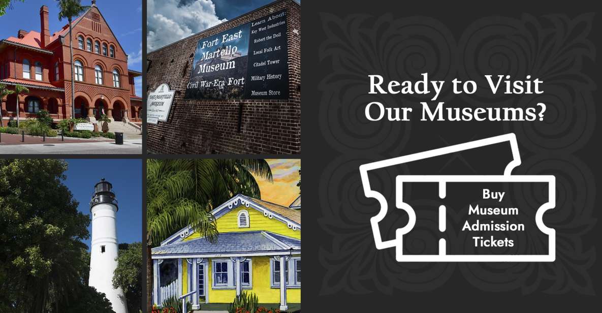 Key West: Museum Culture Pass For 4 Great Museums - Pricing and Validity