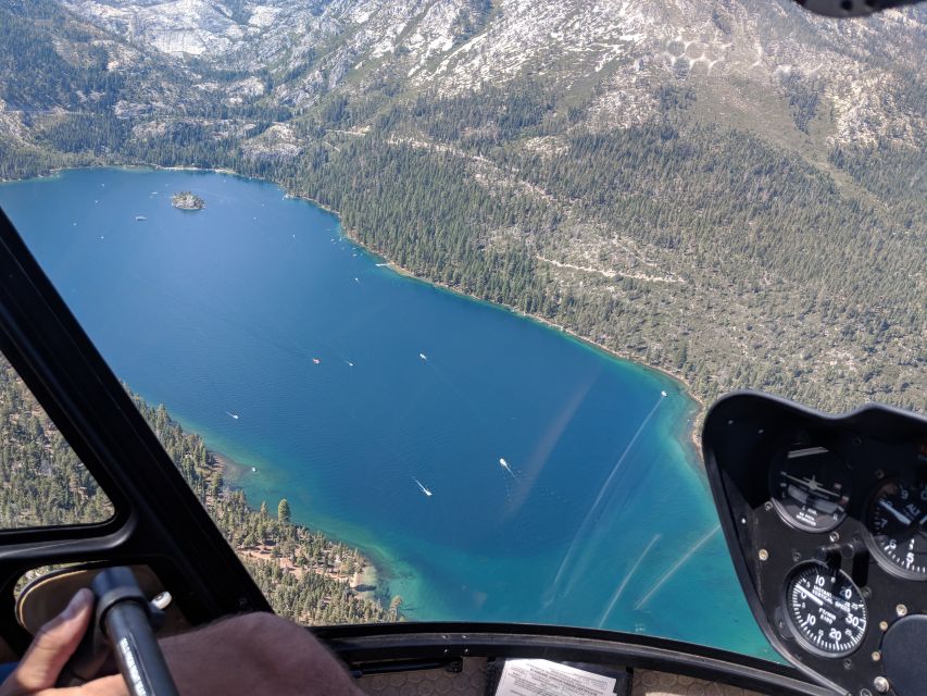 Lake Tahoe: Zephyr Cove Helicopter Flight - Zephyr Cove Destination