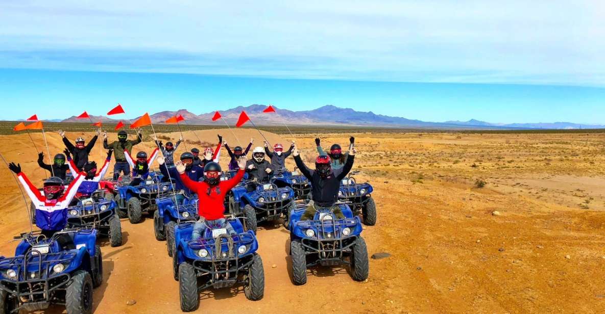 Las Vegas: Mojave Desert ATV Tour With Pick-Up - Whats Included