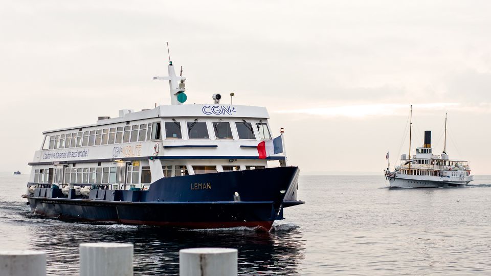 Lausanne: Self-Guided Boat Excursion to Evian - Walk Along Lake Promenade