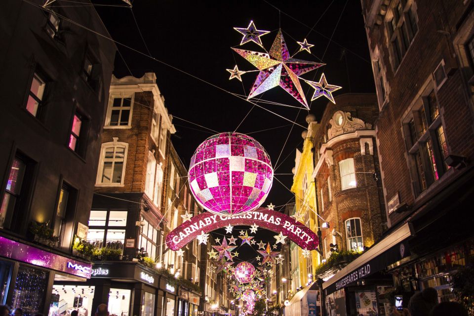 London Christmas Lights Bike Tour - Festive Lights and Sights