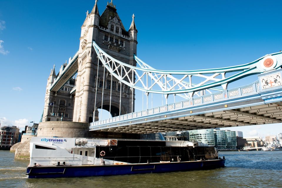 London: Westminster to Greenwich Single Cruise Ticket - Included Services