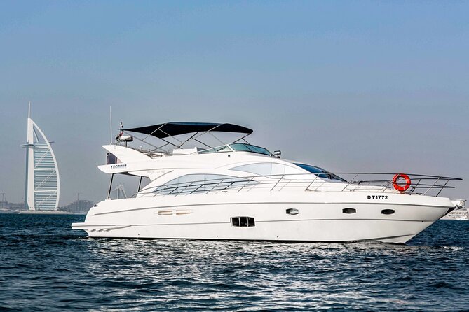 Luxury Yacht Dubai - Book 56 Ft Yacht Cruise up to 24 People - Included Amenities