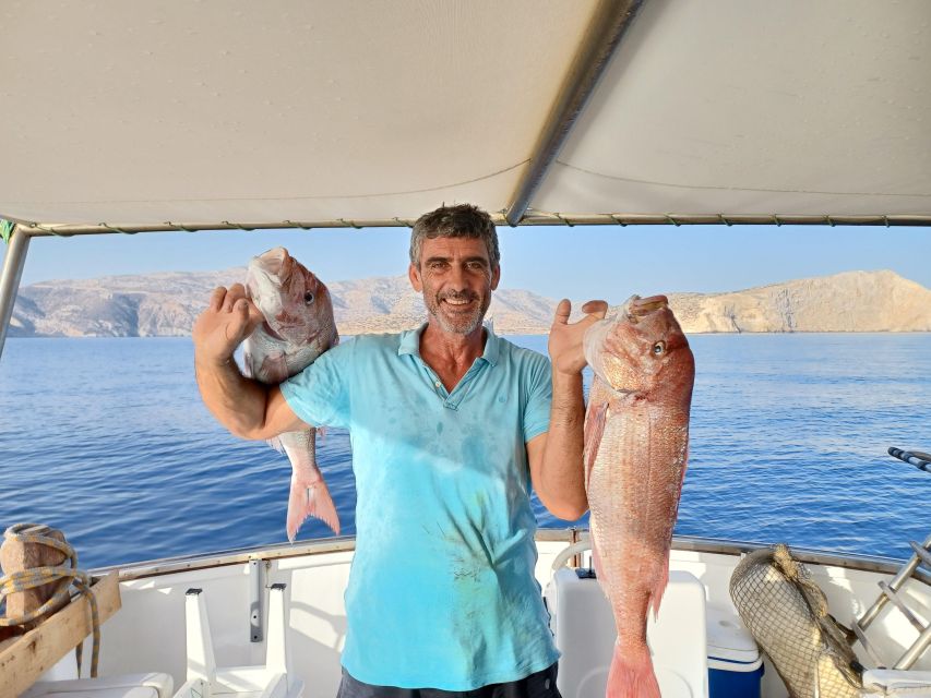 Naxos: Private Fishing Boat Trip With Fresh Onboard Meal - Itinerary Highlights