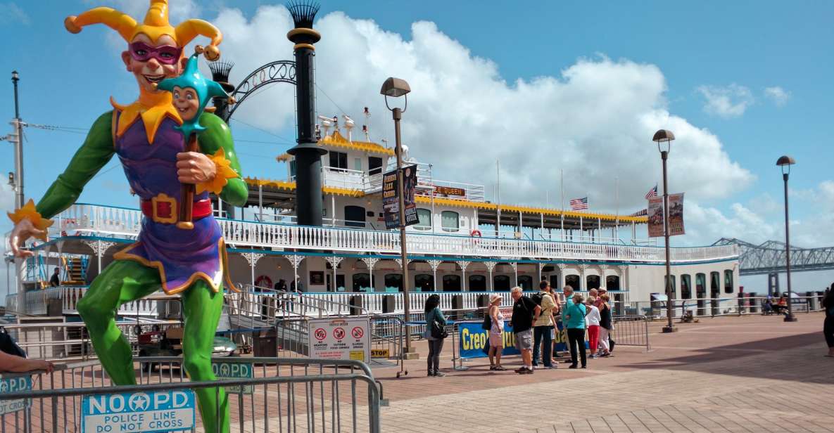 New Orleans: Creole Queen History Cruise With Optional Lunch - Cruise Highlights