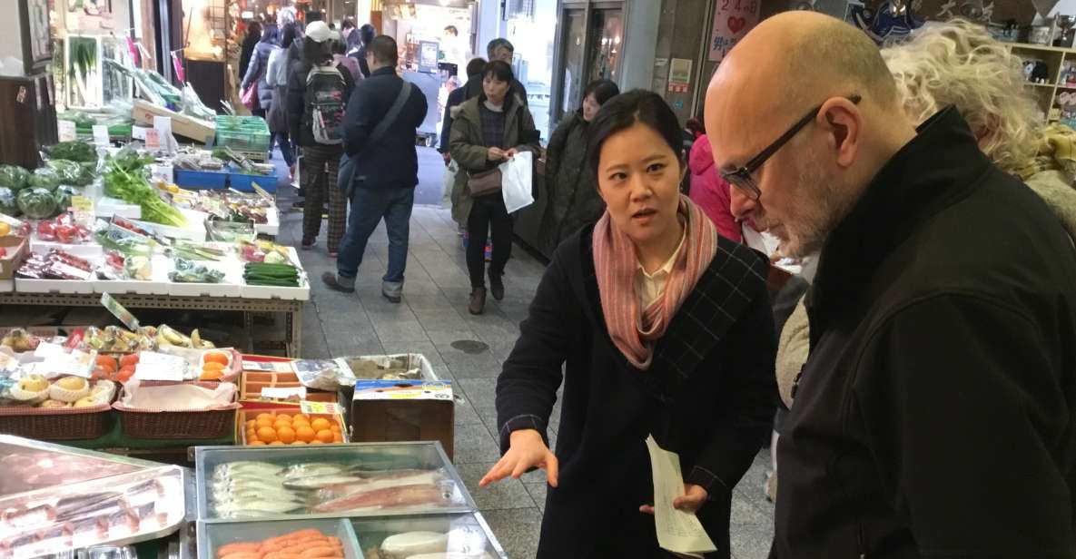 Nishiki Market Food Tour With Cooking Class - Market Exploration