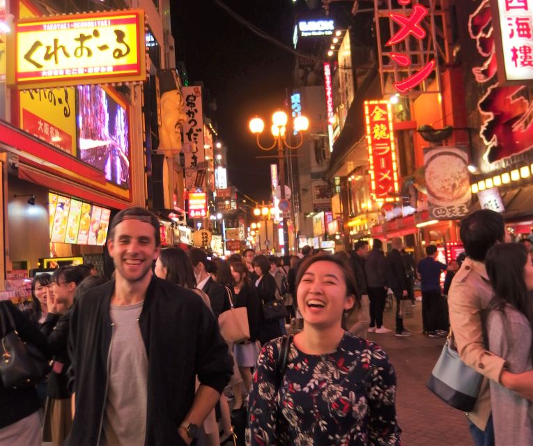 Osaka: Bar Hopping Night Tour in Namba - Itinerary Highlights