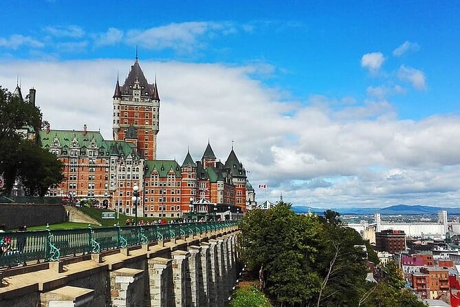 Private Full Day Tour From Montreal to Quebec and Montmorency Falls - Stunning View of Dufferin Terrasse