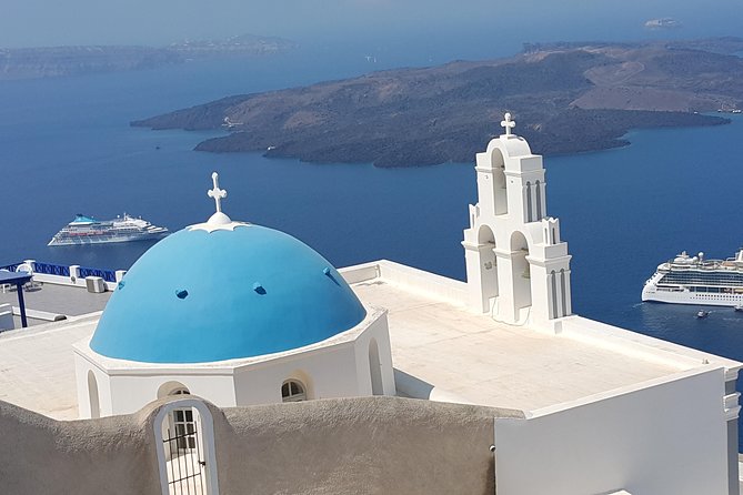 Private Guided Tour Of Traditional Santorini With Wine Tasting Full Day Panoramic Views From Islands Highest Point