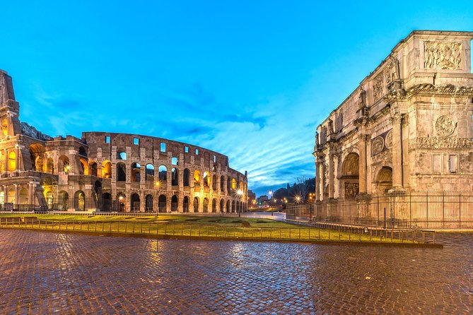 Rome Colosseum, Palatine Hill and Roman Forum Guided Tour in Eng - Ticket Redemption and End Point