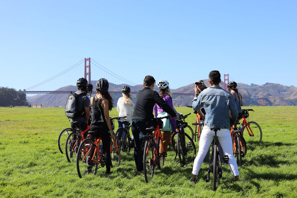 San Francisco: Bike Rental From Golden Gate Bridge With Map - Pickup Locations and Included Equipment