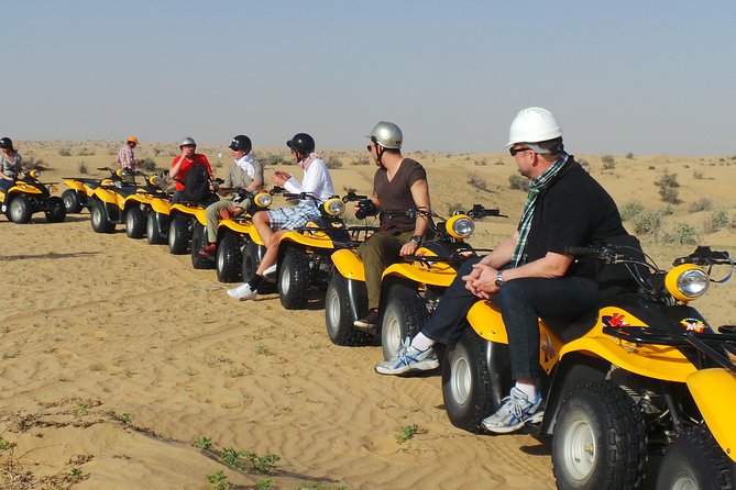 Self-Drive Desert Buggy or Quad Bike Experience With Transport From Dubai - Inclusions and Exclusions