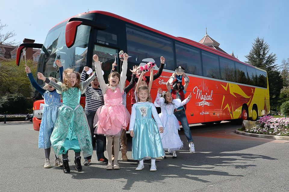 Shuttle Service Between Disneyland Paris and CDG/ORY - Pickup and Dropoff Locations