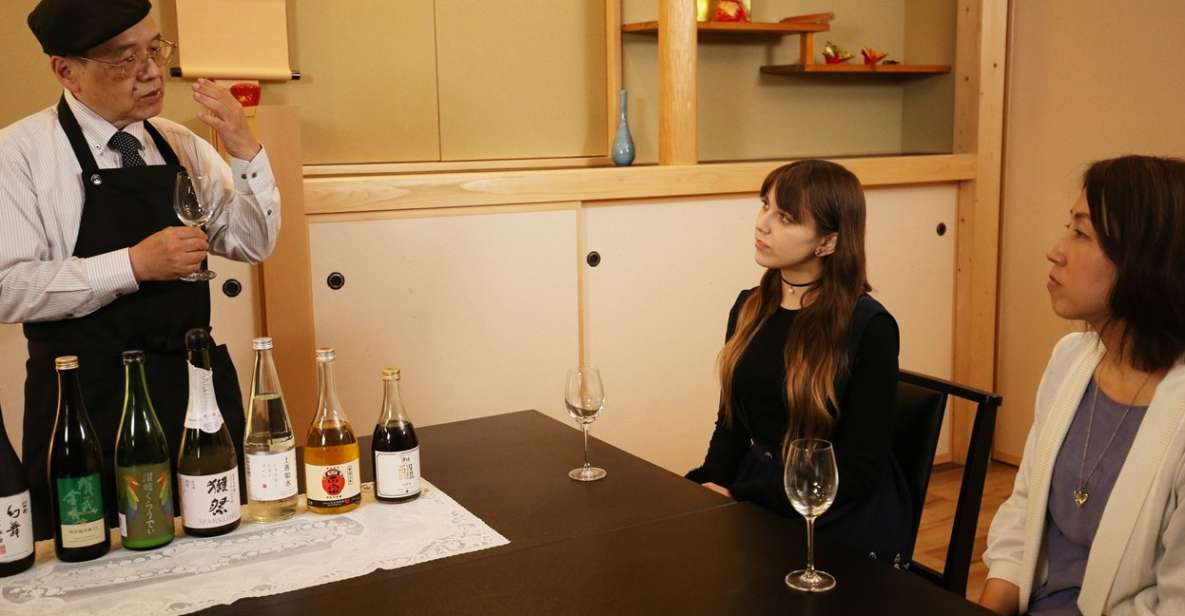 Tokyo: 7 Kinds of Sake Tasting With Japanese Food Pairings - Variety of Sake Samples