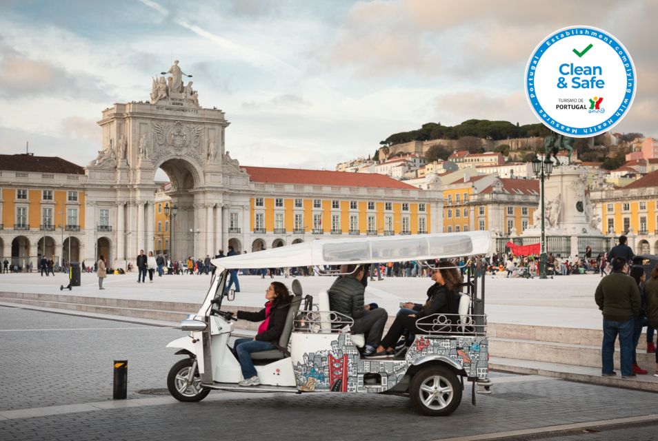 2h Old Lisbon Tuk Tuk Tour - Key Points