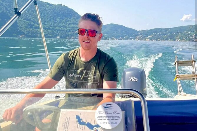 1 Hour Boat Rental Without License 40hp Engine on Lake Como - Meeting Point Details