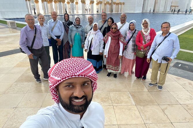 Abu Dhabi City Tour With Grand Mosque Trip for Solo/Family - Discovering Heritage Village