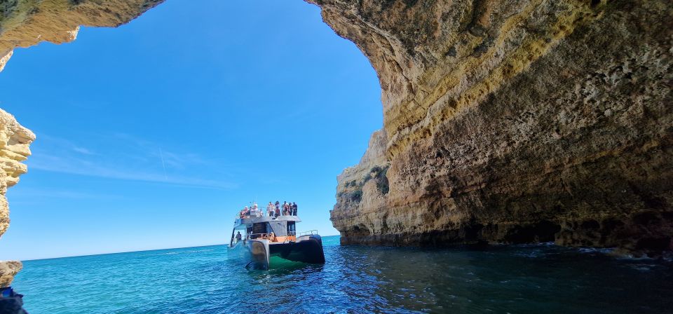 Albufeira: Coastline and Benagil Caves Tour by Catamaran - Tour Details