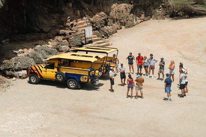 Aruba Shore Excursion: Natural Pool & Indian Cave Jeep Safari - Meeting and Pickup