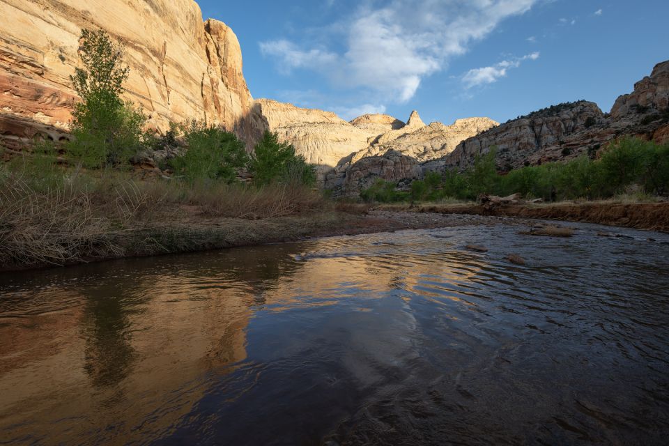 Capitol Reef Sunset Photography Tour - Sunset Light on Water-Pocket Fold