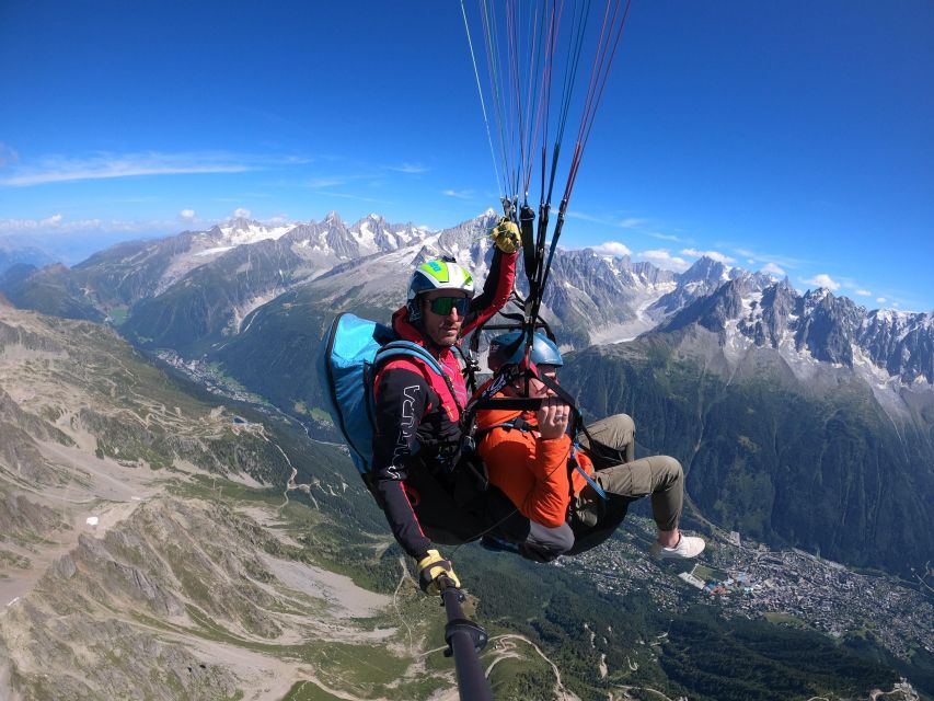 Chamonix-Mont-Blanc: Mountain Tandem Paragliding Flight - Stunning Mountain Landscape Panoramas