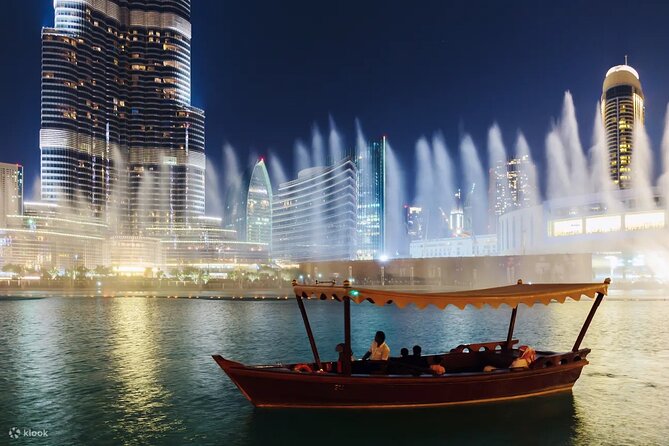 Dubai Fountain Show Boat Lake Ride Ticket - Dining Options at Dubai Mall