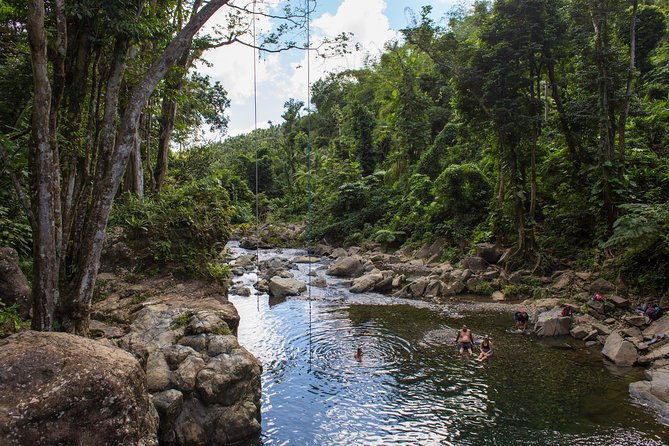 El Yunque Rainforest and Bio Bay Kayaking Combo Tour - Waterfall Swimming