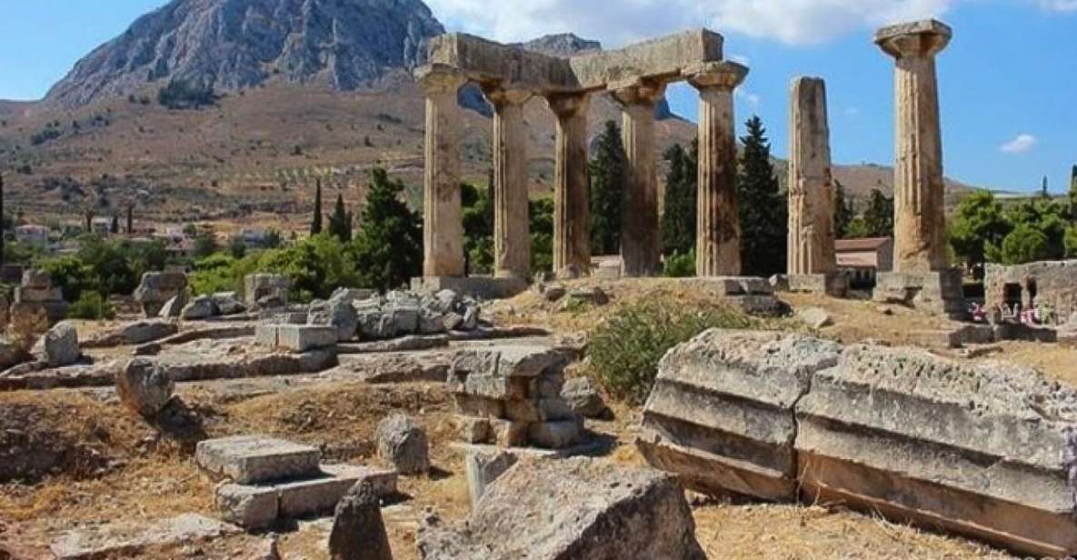 From Athens: Private Corinth Tour & Panoramic With Transfer - Explore the Temple of Apollo