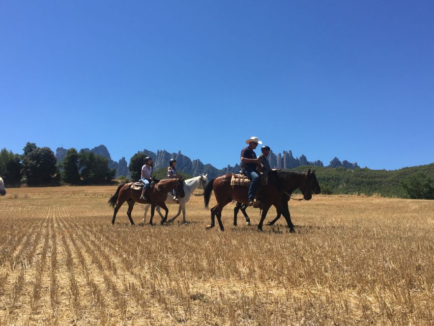 From Barcelona: Horseback Tour in Montserrat National Park - Included Activities