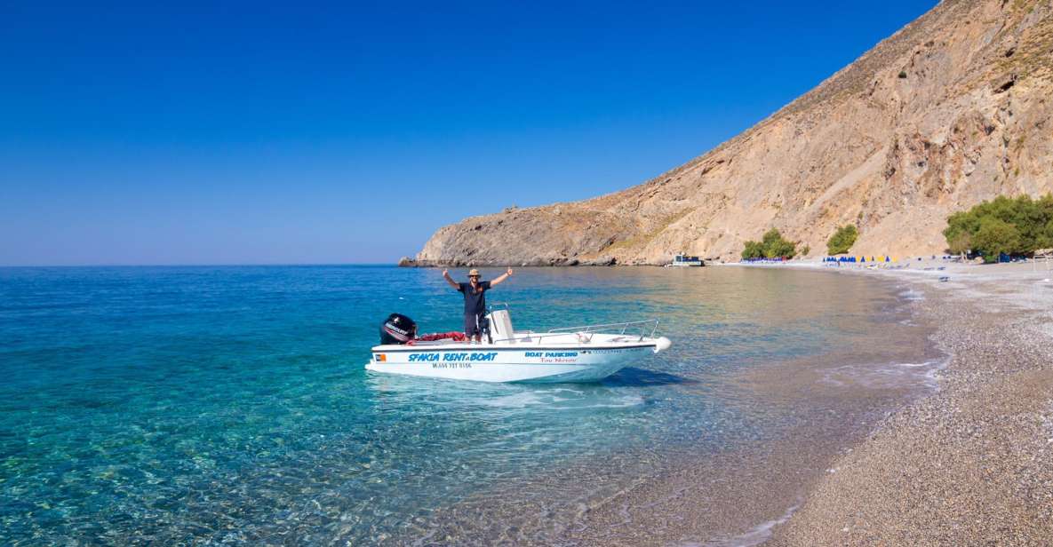 From Hora Sfakion: Private Boat Rental for Day Cruising - What to Bring and Restrictions