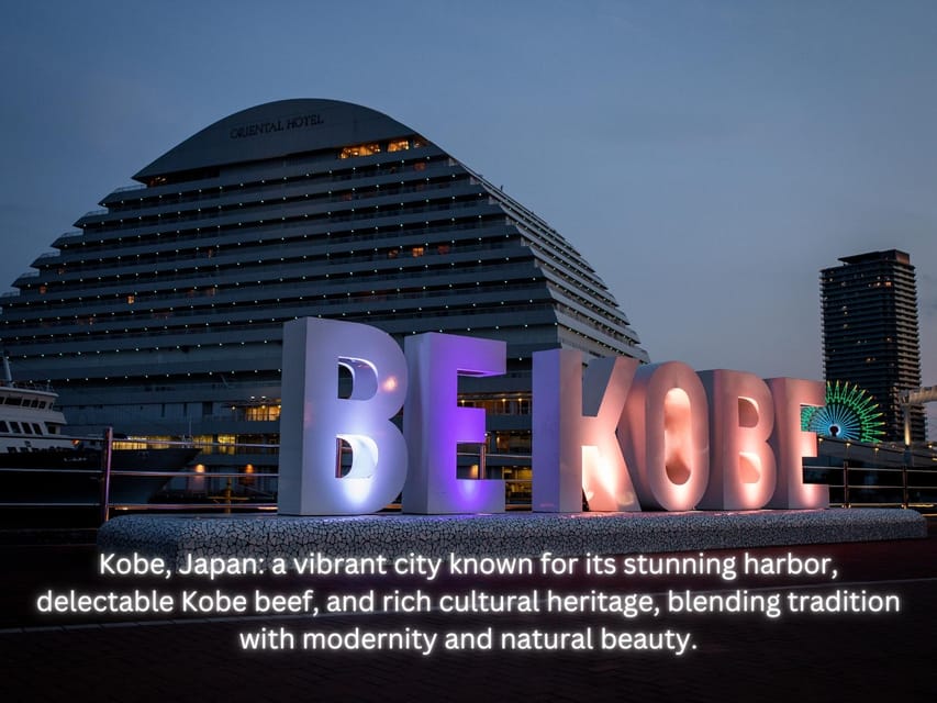 From Osaka: KOBE 1-Day TOUR With English Speaking Driver. - Itinerary Highlights