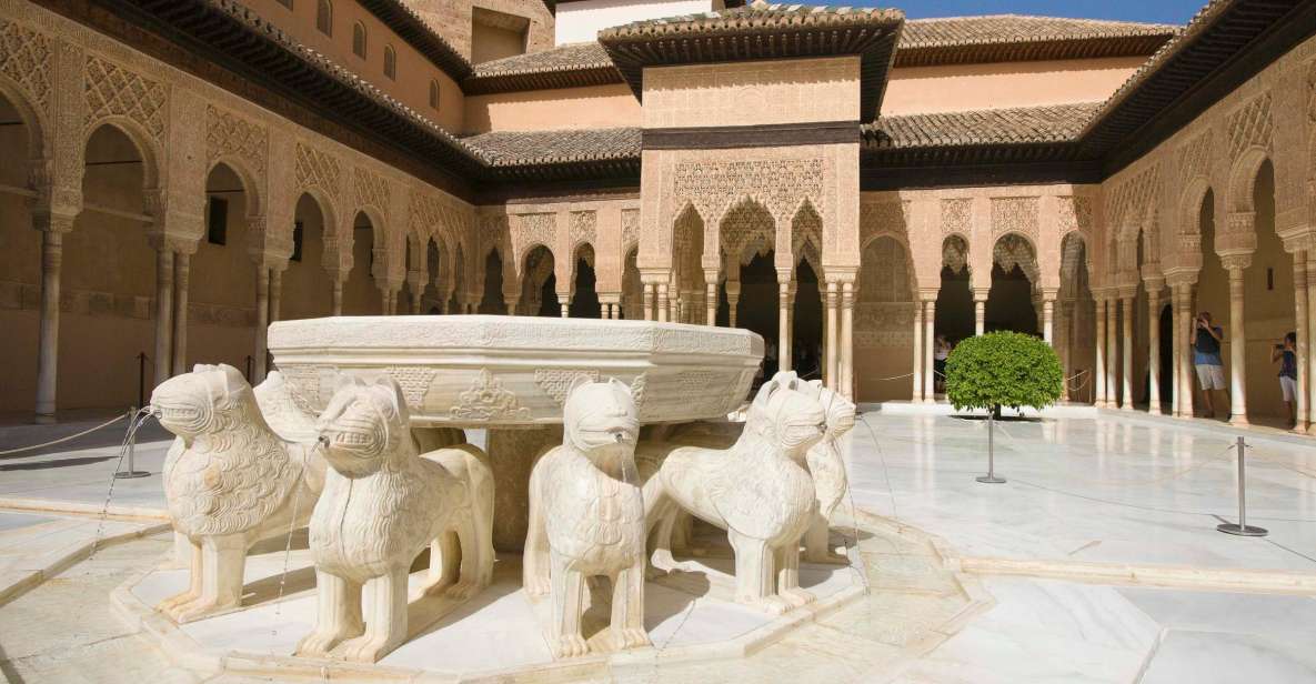 Granada: Alhambra Small Group Tour With Nasrid Palaces - Tour Inclusions