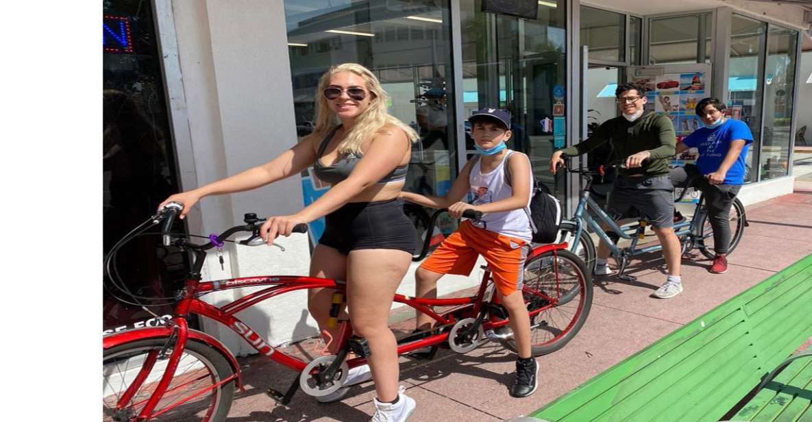 Miami Beach: South Beach Tandem Bike Rental - Rental Inclusions