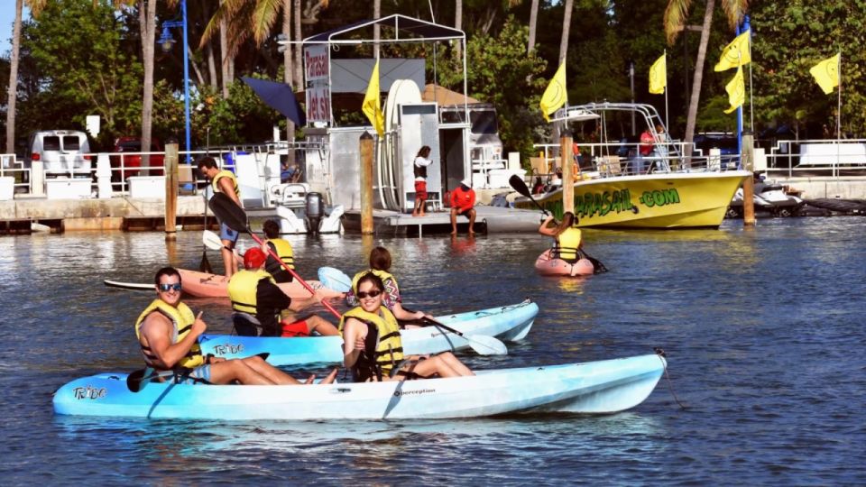 Miami: Biscayne Bay Kayak or Paddleboard Rental - Equipment and Safety