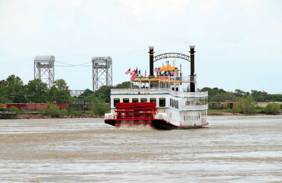 New Orleans: Creole Queen History Cruise With Optional Lunch - Guided Tour and Sightseeing