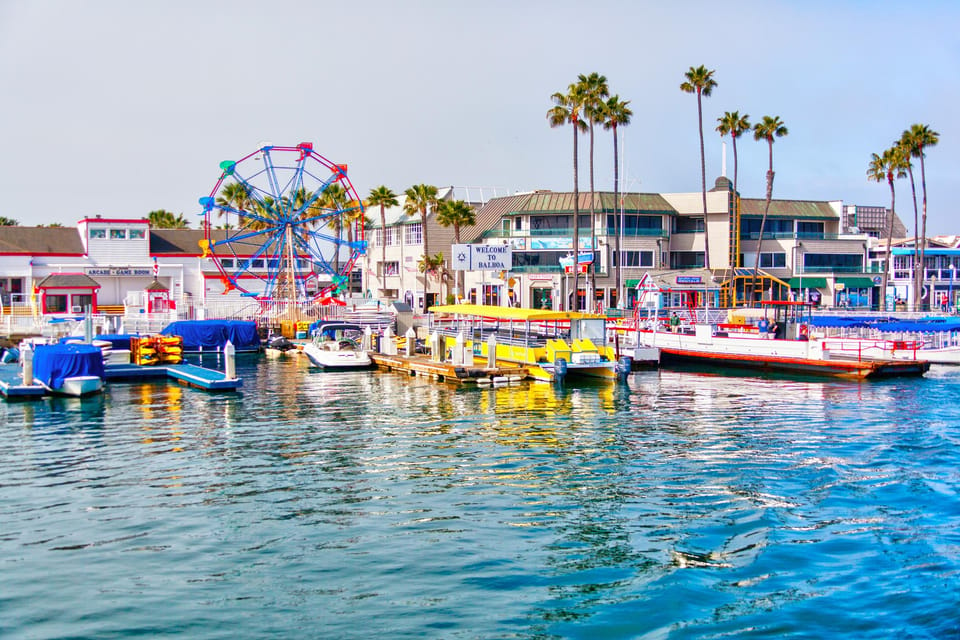 Newport Coastal Charms: A Scenic & Fun-Filled Journey - Soaring on the Balboa Ferris Wheel