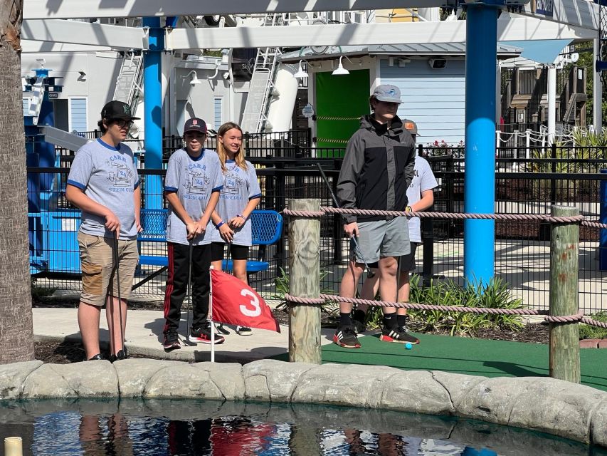 Panama City Beach: SkyWheel Miniature Golf Pass - Challenging Family-Friendly Mini Golf