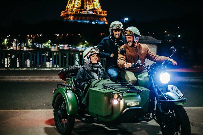 Paris Romantic & Private Tour By Night on a Sidecar Ural - Meeting Points