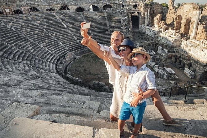 Perge, Aspendos and Waterfalls Day Tour From Antalya - Exploring Perge Ancient City