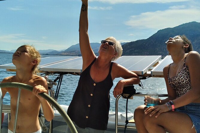 Sailing Adventure on Okanagan Lake From Penticton & Naramata BC - Confirmation and Accessibility Information