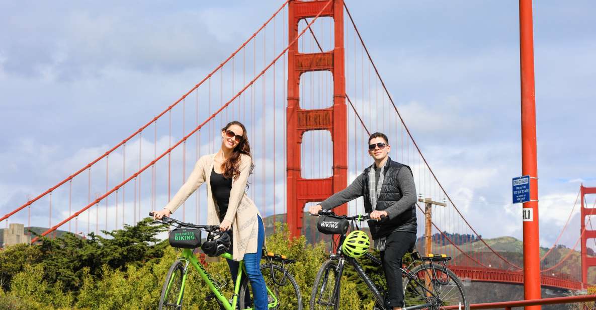 San Francisco: Bike Rental From Golden Gate Bridge With Map - Suitability for Families