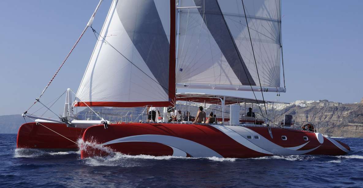 Santorini: Dream Catcher 5-hour Sailing Trip in the Caldera - Inclusions